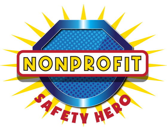 Nonprofit Safety Hero Logo
